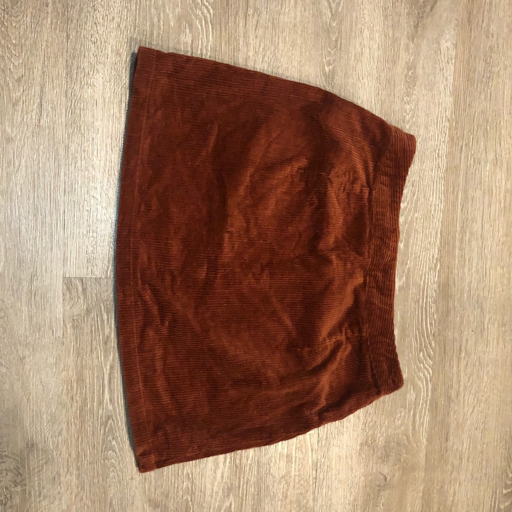 Corduroy skirt